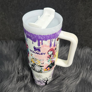 Sally x Jack Skellington 40oz Tumbler - Limited Edition
