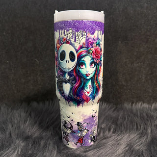 Sally x Jack Skellington 40oz Tumbler - Limited Edition