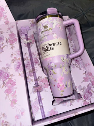 Stanley x LoveShackFancy Limited Edition Floral Quencher – 40 oz Insulated Tumbler