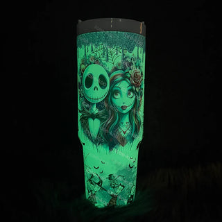 Sally x Jack Skellington 40oz Tumbler - Limited Edition