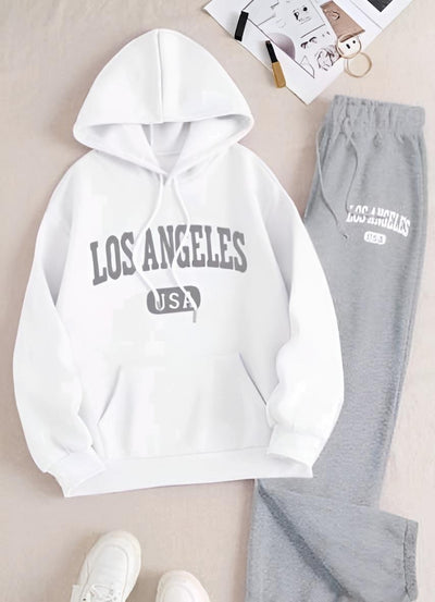 Hoodie Sweatshirt And Pants Set