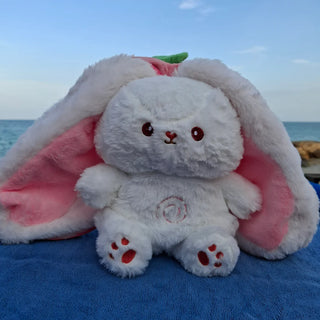 Breathing Bunny Plush - Strawberry & Carrot
