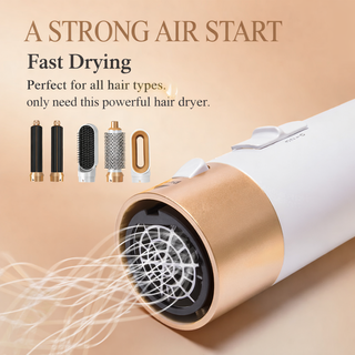 5-in-1 Hot Air Styling Brush – Salon Hair