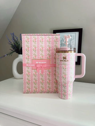 Stanley x LoveShackFancy Limited Edition Floral Quencher – 40 oz Insulated Tumbler