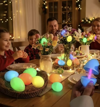 Blinking LED Glow Easter Eggs – Fillable with Treats! – 50 to 300 PCS
