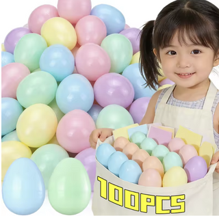 Blinking LED Glow Easter Eggs – Fillable with Treats! – 50 to 300 PCS
