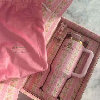 Stanley x LoveShackFancy Limited Edition Floral Quencher – 40 oz Insulated Tumbler