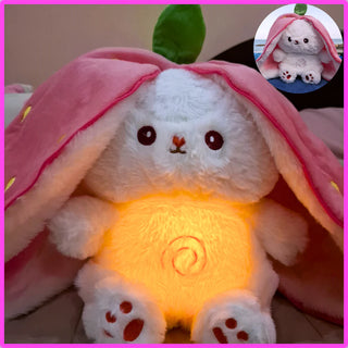 Breathing Bunny Plush - Strawberry & Carrot