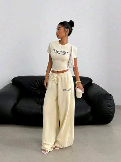 Women Two Pieces Outfits For Daily Wear