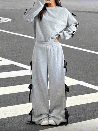 Casual Loose Bow Decor