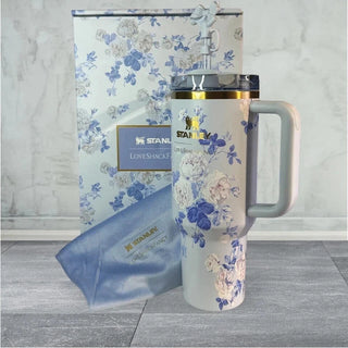 Stanley x LoveShackFancy Limited Edition Floral Quencher – 40 oz Insulated Tumbler