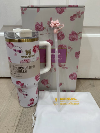 Stanley x LoveShackFancy Limited Edition Floral Quencher – 40 oz Insulated Tumbler